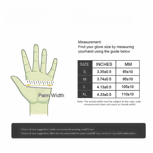 Black Nitrile Gloves
