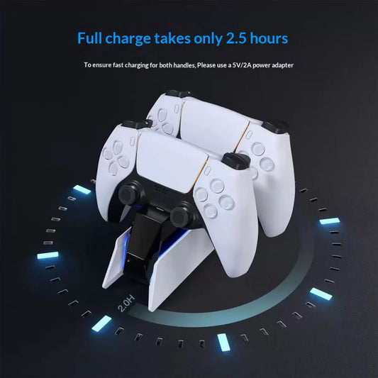 For PS5 Type-C DualSense Charging Station